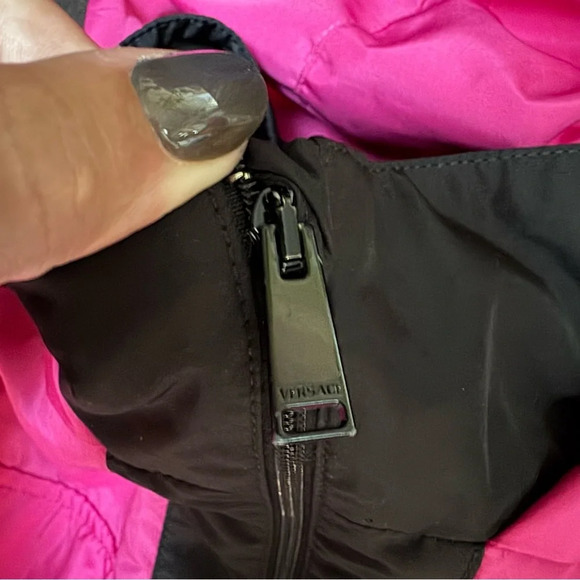 Authentic Versace Pink and White Jacket with Multicolor Accents - Picture 7 of 10